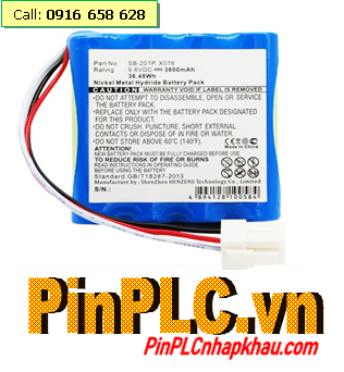 Pin 9.6V Medical Battery For Nihon Kohden SB-201P, X076 Fits PVM-2700, PVM